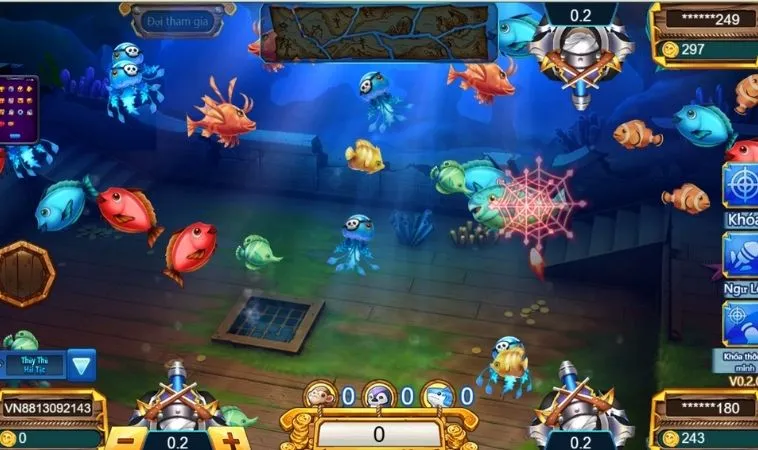 Chiến thuật săn cá hiệu quả trong Bắn Cá Vua Hải Tặc tại SA88